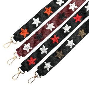 Super Stars Mixed Hand Beaded Purse Straps