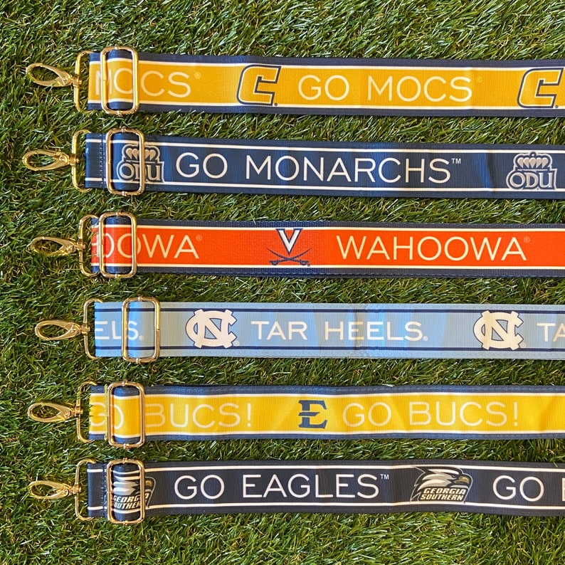 Bag/pick Your Strap Multiple Schools NAVY With Vegan Leather Etsy