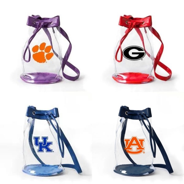 Clear Bucket Bag Etsy