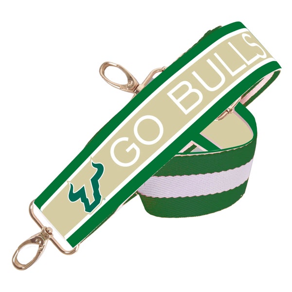 SOUTH FLORIDA - Licensed - Go Bulls | Game Day | Clear Purse | Stadium Strap | College Strap | Crossbody | Back to School | Gifts | NCAA