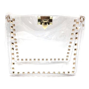 Upcycled Louis Vuitton Monogram Clear Stadium Crossbody Bags – KISMET  SHOWROOM