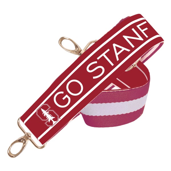 STANFORD - Licensed - Go Stanford | Game Day | Clear Purse | Stadium Strap | College Strap | Crossbody | Back to School | Gifts | Approved