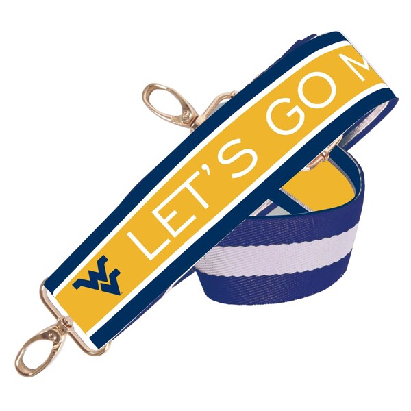 WEST VIRGINIA - Licensed - Let's Go Mountaineers! | Game Day | Clear Purse | Stadium Strap | College Strap | Crossbody | Back to School | WV