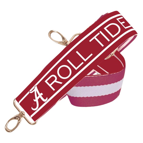 ALABAMA - Licensed - Roll Tide | Game Day | Clear Bag | Stadium | Tailgate | Crossbody | Back to School | Gifts | Football | Adjustable | UA