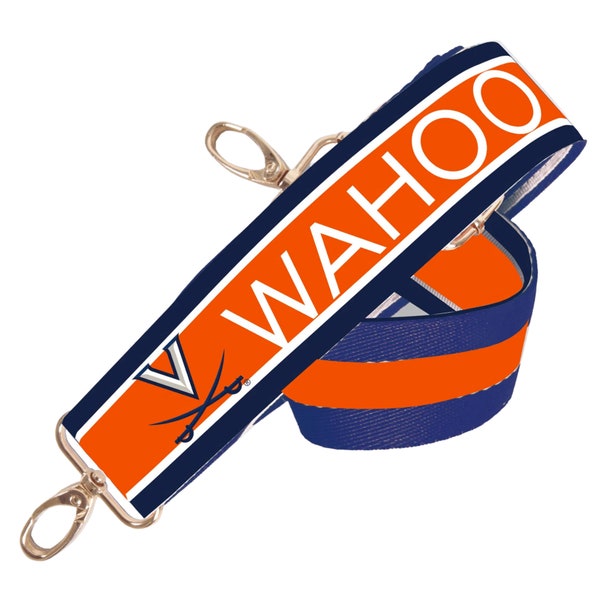 VIRGINIA - Licensed - Wahoowa | Game Day | Clear Purse | Stadium Strap | College Strap | Crossbody | Back to School | Gifts | Cavaliers UVA