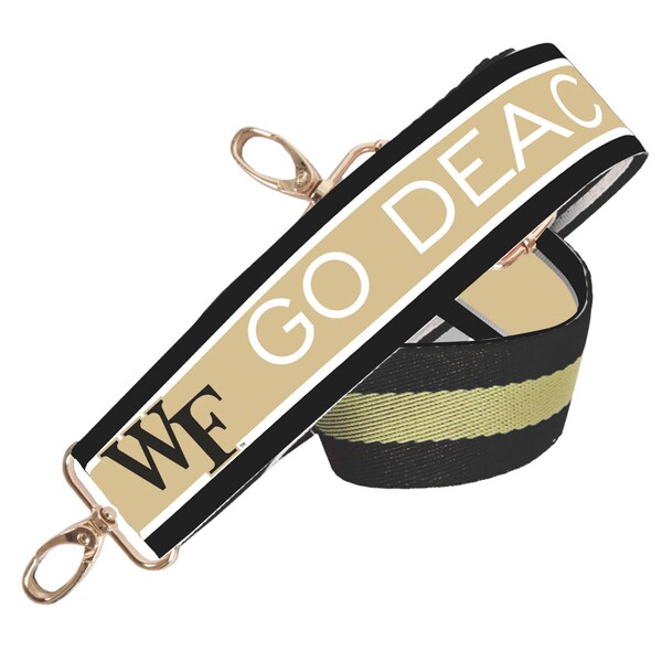 WAKE FOREST - Licensed - Go Deacs! | Game Day | Clear Purse | Stadium Strap | College Strap | Crossbody | Back to School | Gifts | WF Deacs