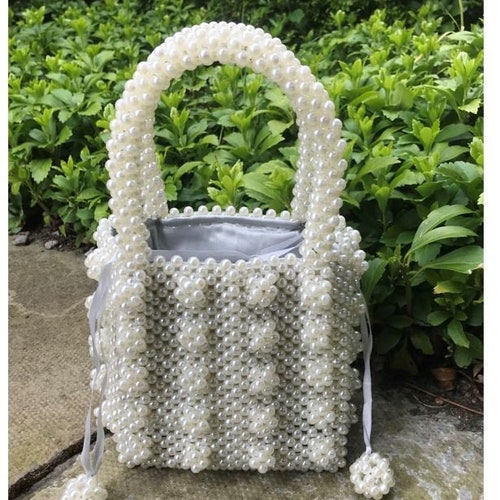 Pearl Handbag ready for Dispatch Within 1-2 Days - Etsy