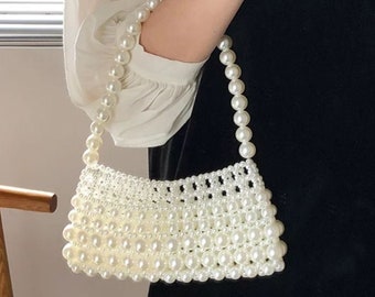 Pearl Handbag ready for Dispatch Within 1-2 Days - Etsy