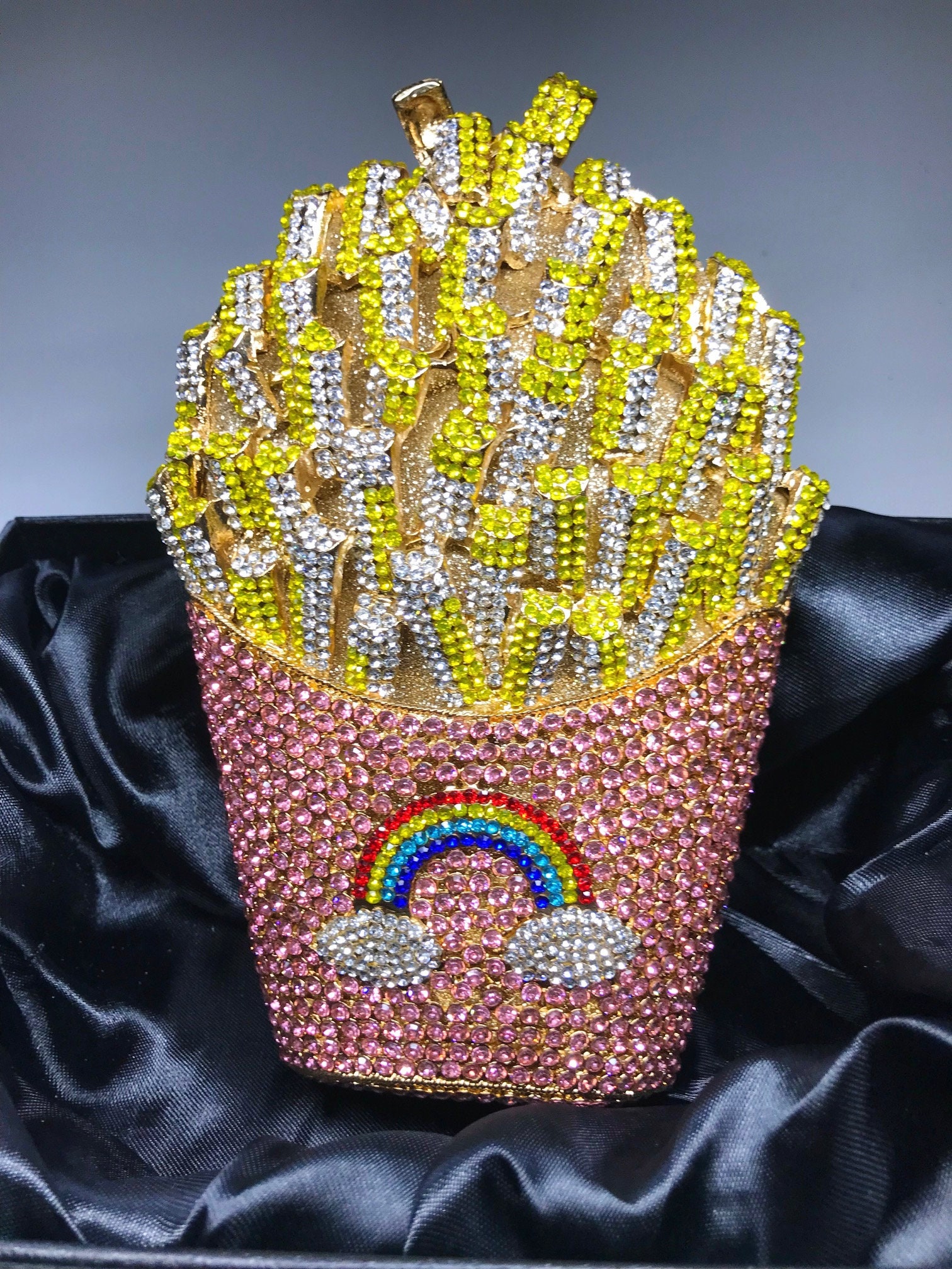 Crystal Purse, Rainbow French Fries