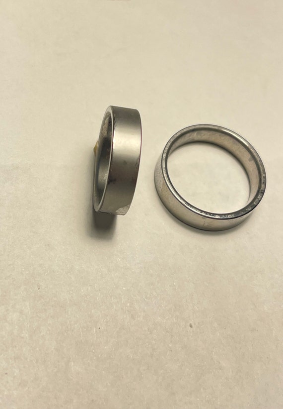Solid heavy metal polished Tungsten 5 mm wide enge