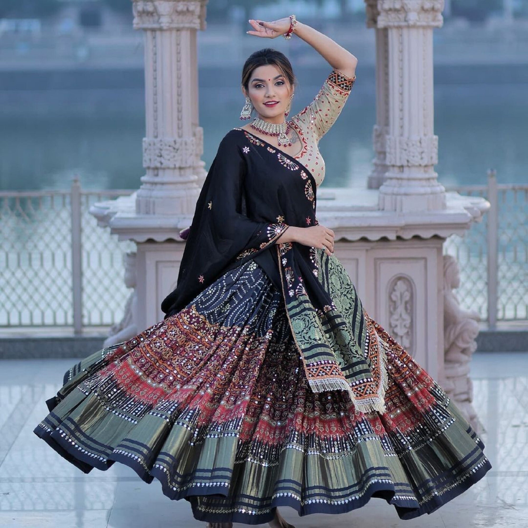 Fancy ghagra cheap dress