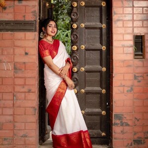 Border saree deals dress