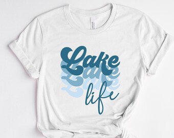 Lake Life Shirt, Boat Shirt, Lake Life Tshirt, Bachelor Party Shirt, Summer Shirt, Retro Lake Life Shirt, Lake Shirt, Lake Trip Shirts