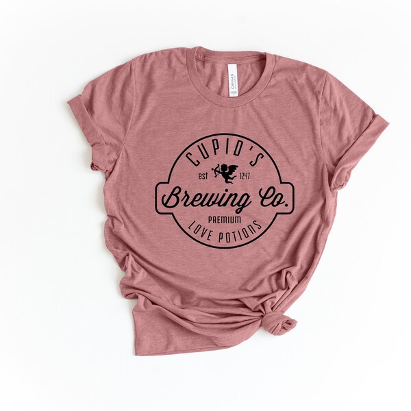 Cupid's Brewing Co Shirt, Love Potions Shirt, Cupid Shirt, Valentine's Day Shirt, Brewing Co Shirt, Valentine Shirt, Love Shirt, Gift to her