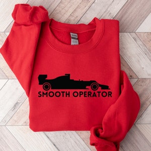 Smooth Operator Sweatshirt, Smooth Operator Tee, Midweight Sainz Smooth Operator Shirt, Formula Fan Shirt,Racing Fan Gift,Carlos Sainz Shirt
