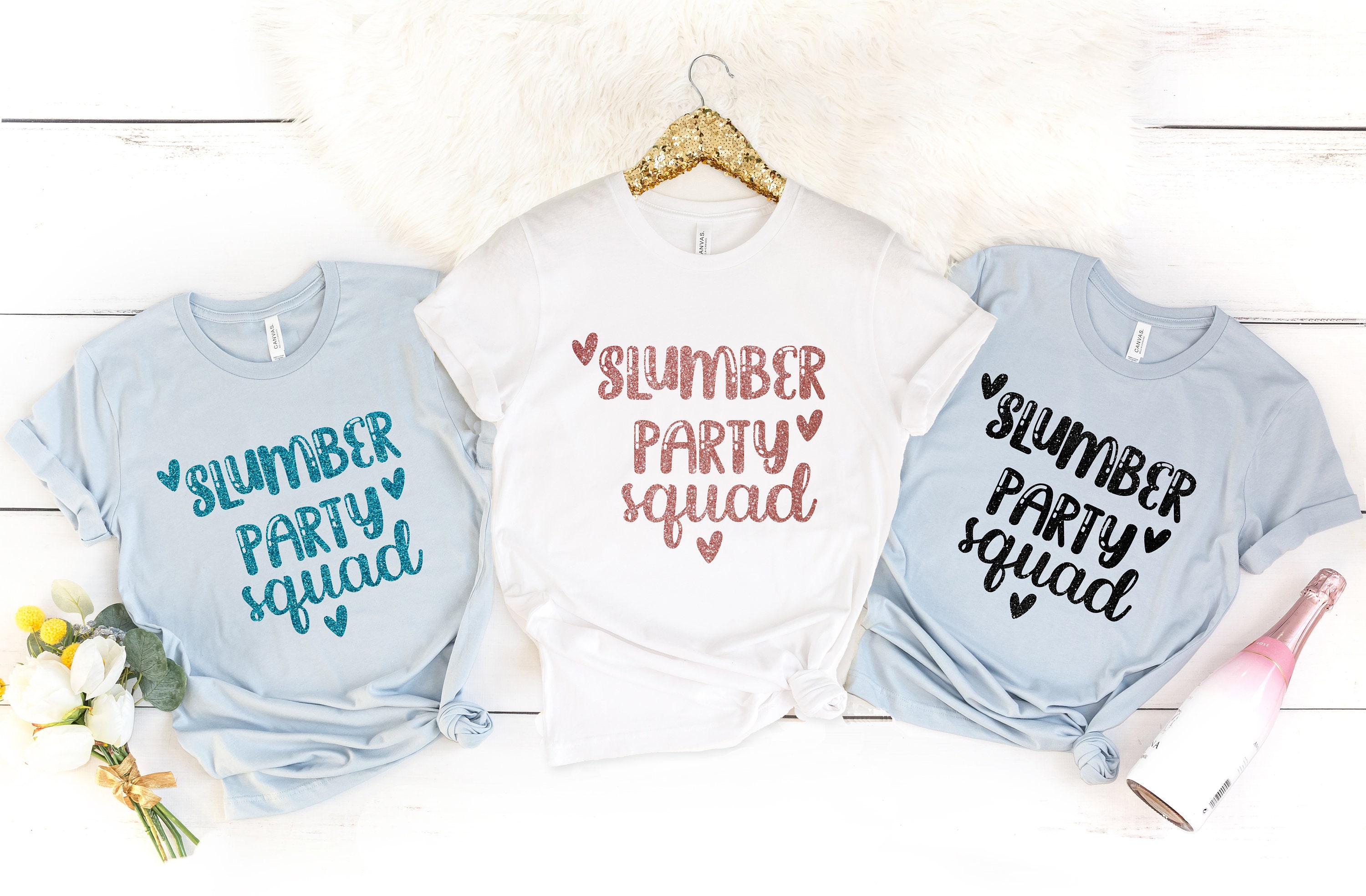 Slumber Party Squad Shirt Slumber Party Shirts Sleepover - Etsy