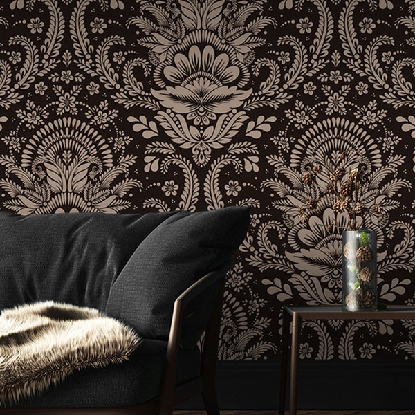 Victorian Wallpaper Etsy