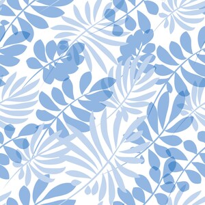 Pale Blue Twigs Wallpaper 743 Removable Wallpaper, Temporary Wallpaper, Traditional Wallpaper, Peel & Stick Wallpaper zdjęcie 2