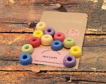 Fruit Loops Scented Wax Melts, 1oz Sample, Handmade Soy Blend