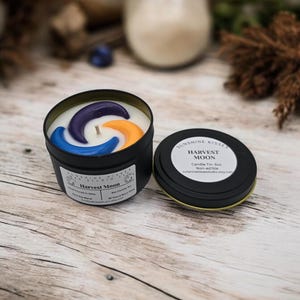 Harvest Moon 6oz Candle Tin, Delicious