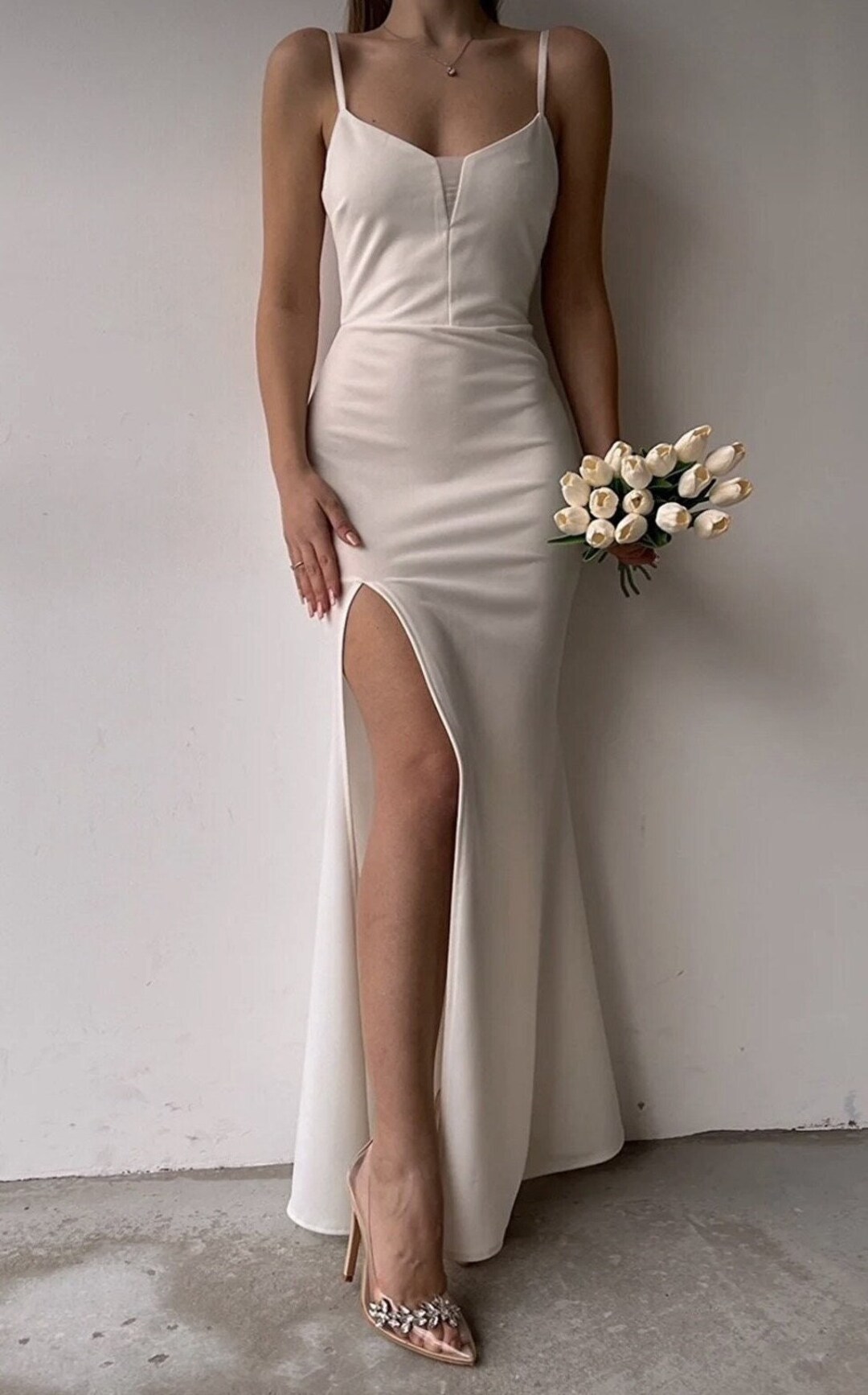 Women Dress, Wedding Guest Dresses,women White Party Dress,wedding Party Outfit,bridal Outfits