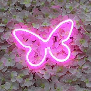 Mini Butterfly LED Neon Light - Wall Light Decoration Lamp Neon Sign Pink


Our Mini Butterfly Neon Sign Will Add A Pop Of Colour To Your Space! Battery and/or USB powered. Easy Installation. LED Neon Light. Low Voltage And Energy Efficient.