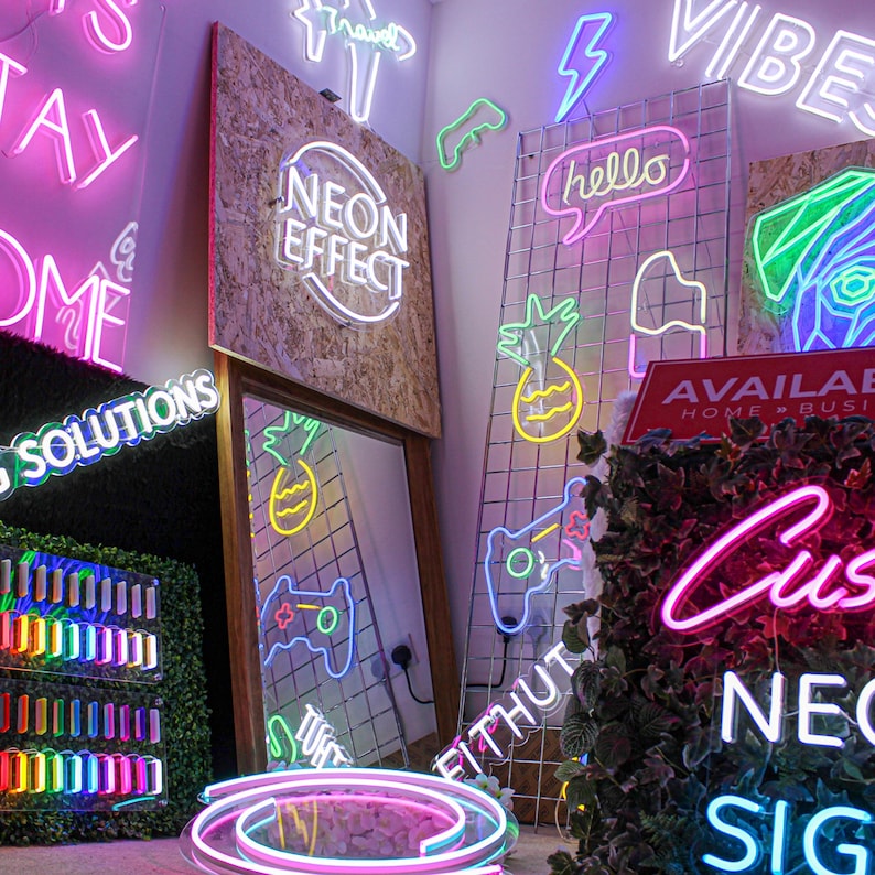 Custom Neon Sign - Neon Sign - Wedding Neon Sign - Led Neon Sign - Name Neon Sign - Neon Signs - LED Sign | Wall Decor | Home Decor - Events LED