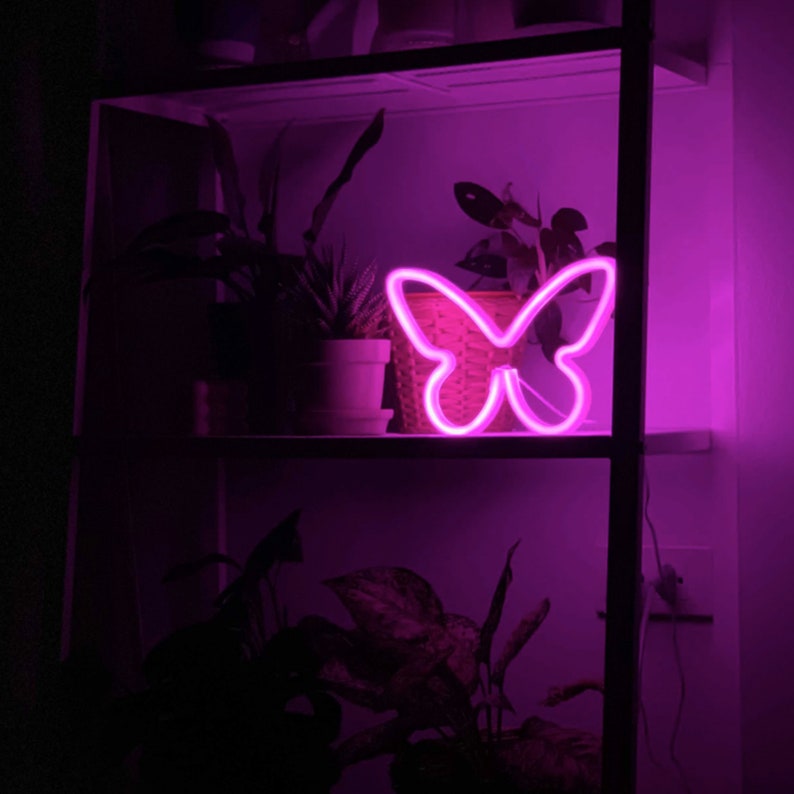 Mini Butterfly LED Neon Light - Wall Light Decoration Lamp Neon Sign Pink


Our Mini Butterfly Neon Sign Will Add A Pop Of Colour To Your Space! Battery and/or USB powered. Easy Installation. LED Neon Light. Low Voltage And Energy Efficient.