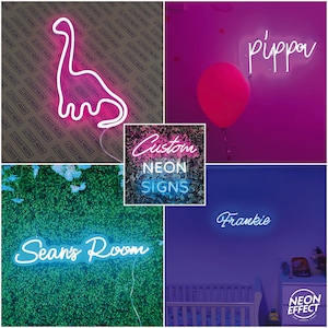 Custom Neon Sign - Neon Sign - Personalised Gifts - Wedding Signs - Name Signs - Led Neon Lights - Neon Signs - Bespoke Sign (Deposit Price)