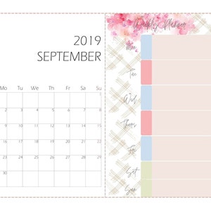 Printable Weekly Planner Template Download to Do List - Etsy