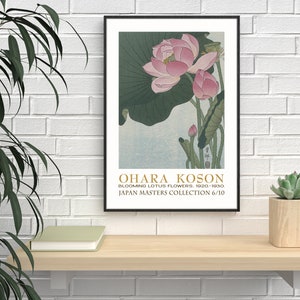 PRINTABLE WALL ART poster, wall art decor, Mother's day gift, home decor, wall hangings, Japan art, Japanese artists collection, Ohara Koson