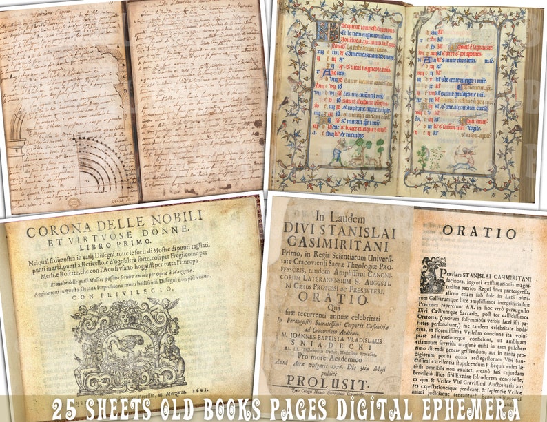 digital ephemera, Printable junk journal supplies, old books paper pages, antique chabby paper textures, scrapbook paper, 25 digital collage sheets, antique pages, tattered papers, antique papers, old books sheets, vintage ephemera, background pack