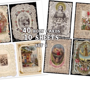 holy cards, prayer cards, Christian cards, Catholic cards, religious cards, holy mother, Jesus is my lord