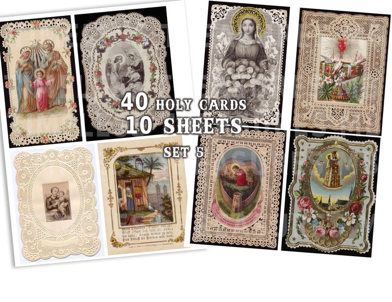 holy cards, prayer cards, Christian cards, Catholic cards, religious cards, holy mother, Jesus is my lord