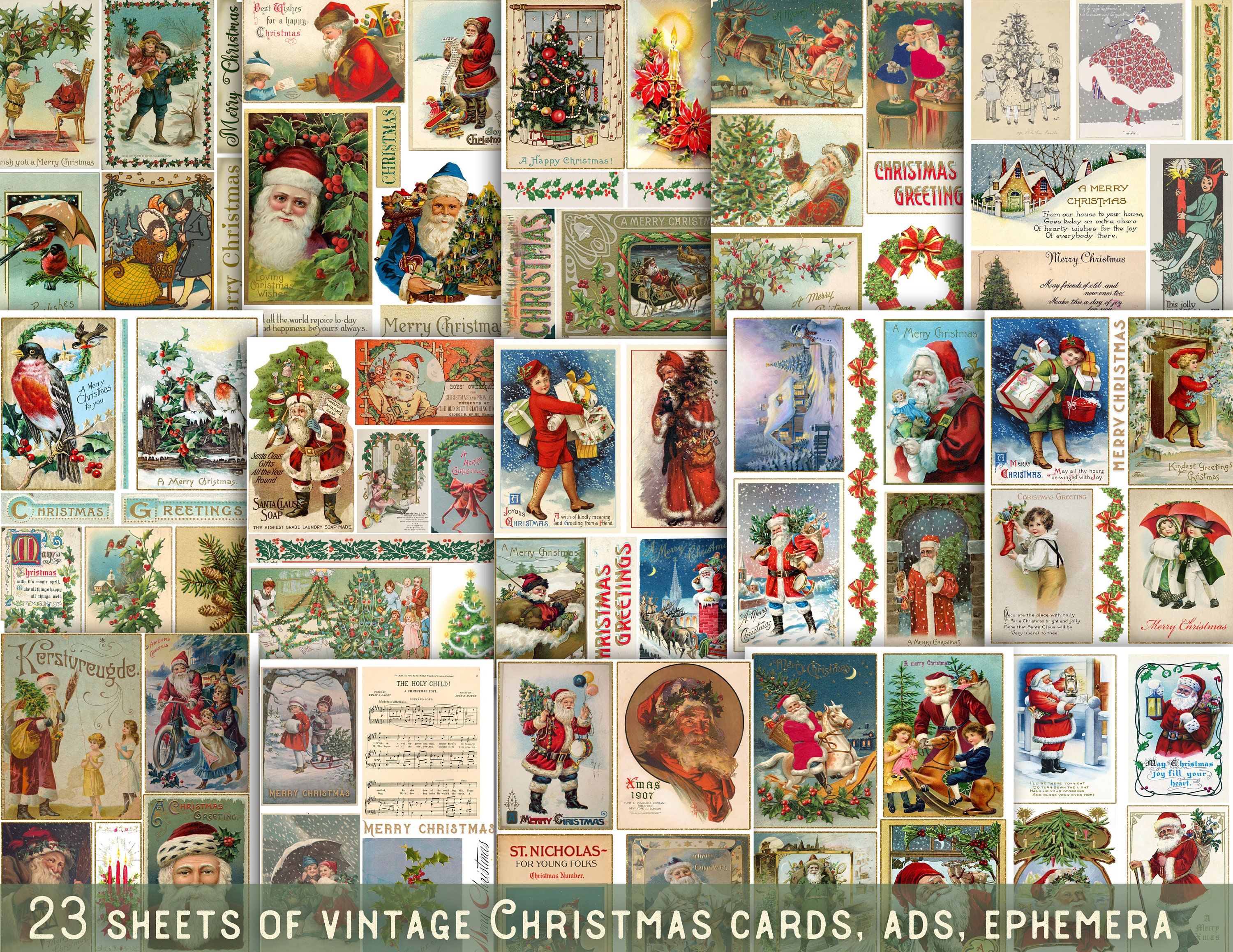 rare christmas cards Christmas Deck