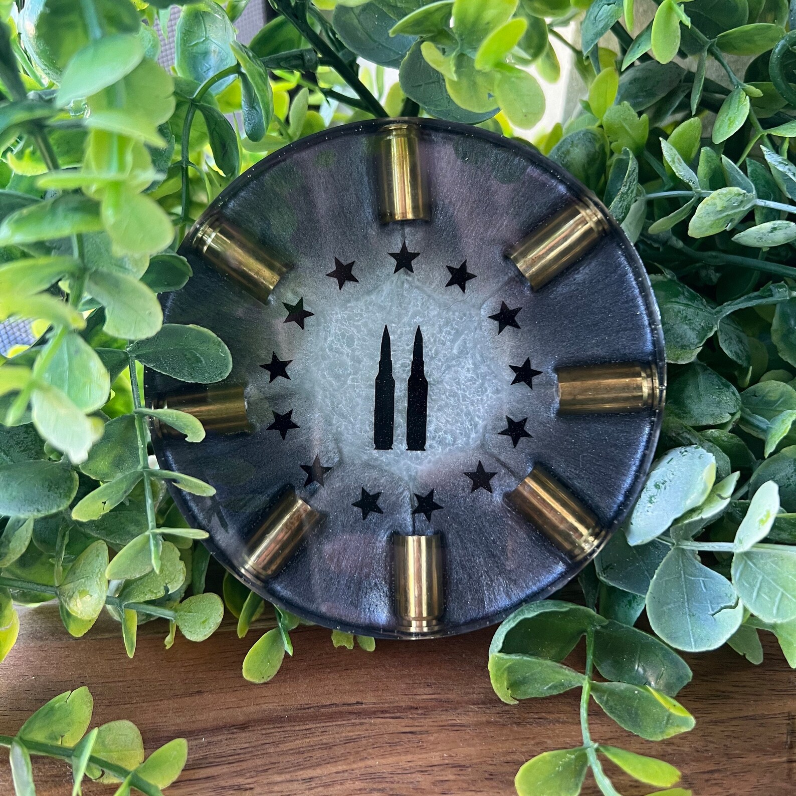 2A Coaster Epoxy Coaster Bullet Coaster Epoxy Resin Etsy