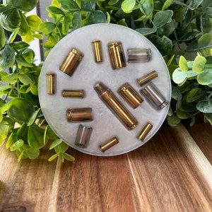 Round Bullet Coasters | Epoxy Coaster | Bullet Coaster | Epoxy Resin Coaster | 2A Coasters | Man Cave Gifts | Patriotic