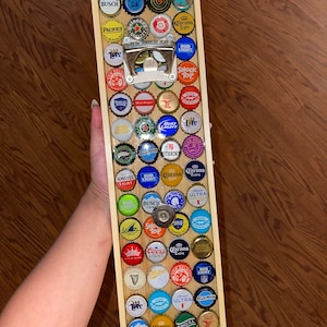 MAGNETIC Beer bottle opener with magnet catcher