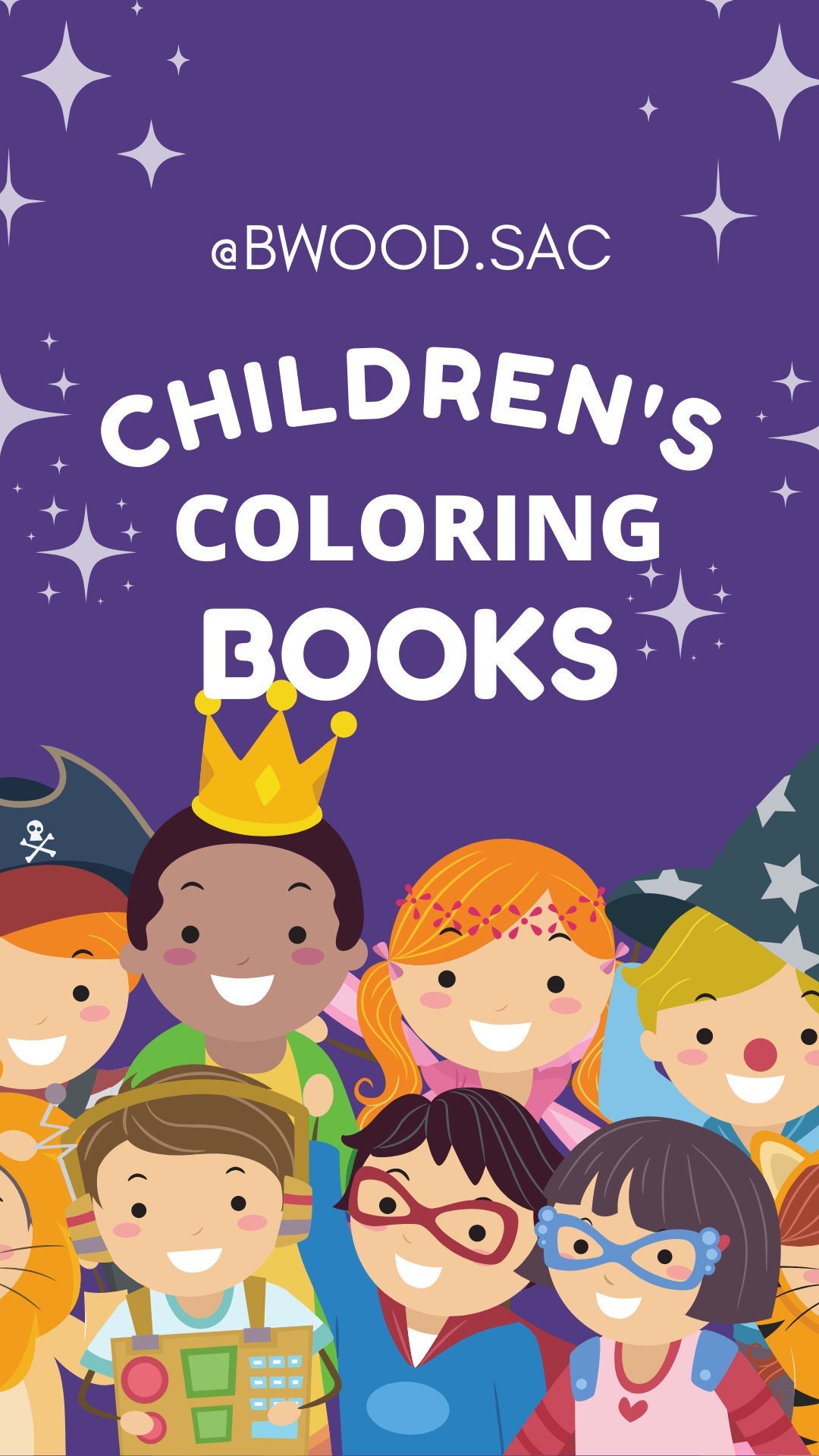 Childrens Coloring Book Set Pdf Download - Etsy