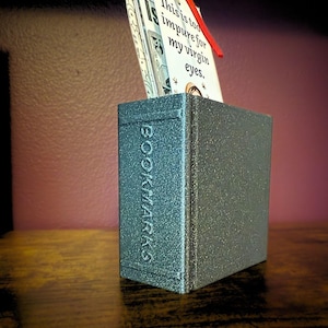 Angled Book Bookmark Holder