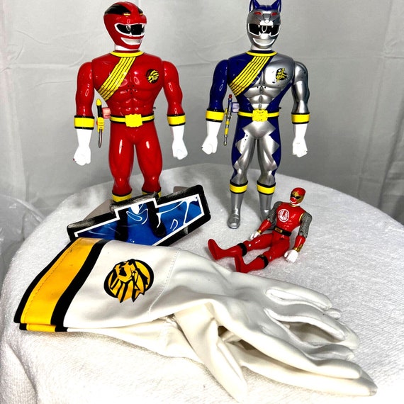 Power Rangers Wild Force Gloves Red & Blue Large Action - Etsy Ireland Power Rangers Wild Force Gloves Red & Blue Large Action - Etsy Ireland
