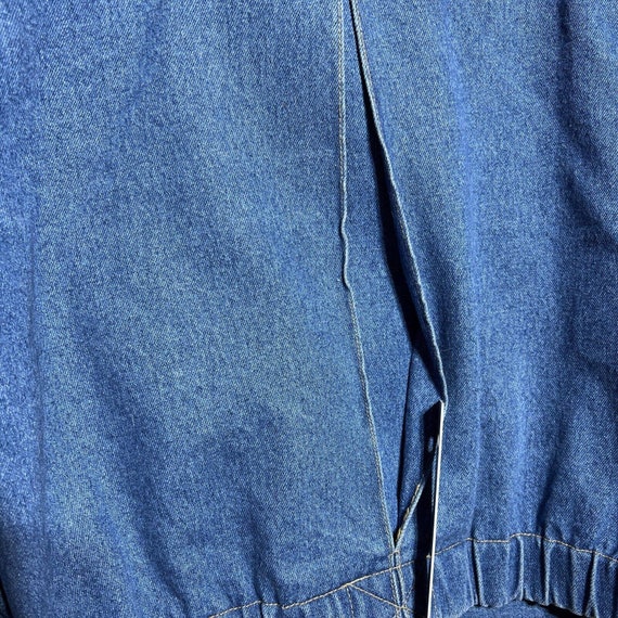 Monique Fashions Denim Jacket Size 10 Vintage Emb… - image 10