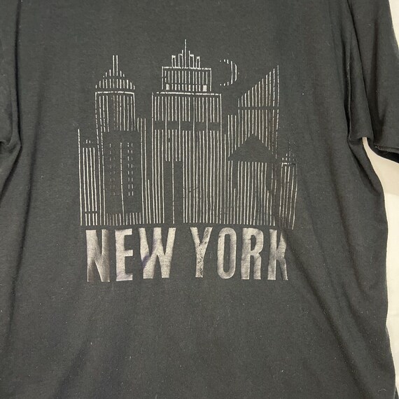 T-shirt Vintage Jerzees Années 80 New York City Opera - Taille L, Couleur Violet