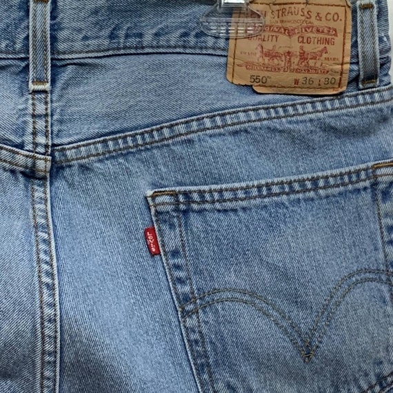 Vintage Levi's 550 Jeans Relaxed Fit Size 36x30 - Etsy