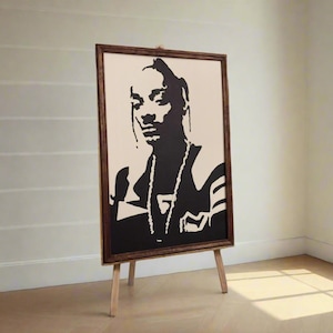 Rare Snoop Dogg Painting done by Vinyl Mike 30x20