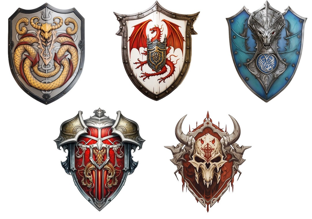 Knightly Household Custom Shields for Your Knights, Armigers and Titans