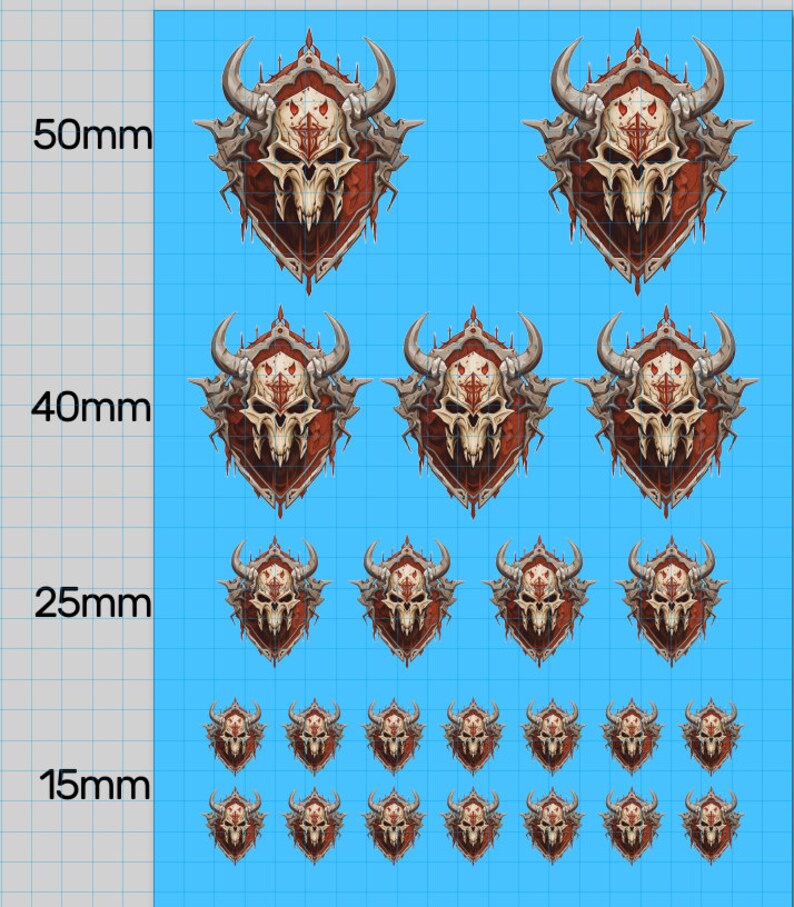 Knightly Household Custom Shields for Your Knights, Armigers and Titans