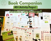 The Farm That Feeds Us Book Unit Study, Activity Printable Pack, Montessori, Writing, Math, Kids Puzzles, Farming, Homeschool