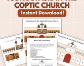 Coptic Orthodox Iconostasis Printable Activity Pack, Christian,  Sunday School Lesson, Homeschool