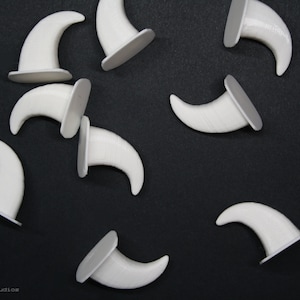 3D-Printed Fursuit Claws (Set of 8 or 10 - also great for cosplay and other costumes!)